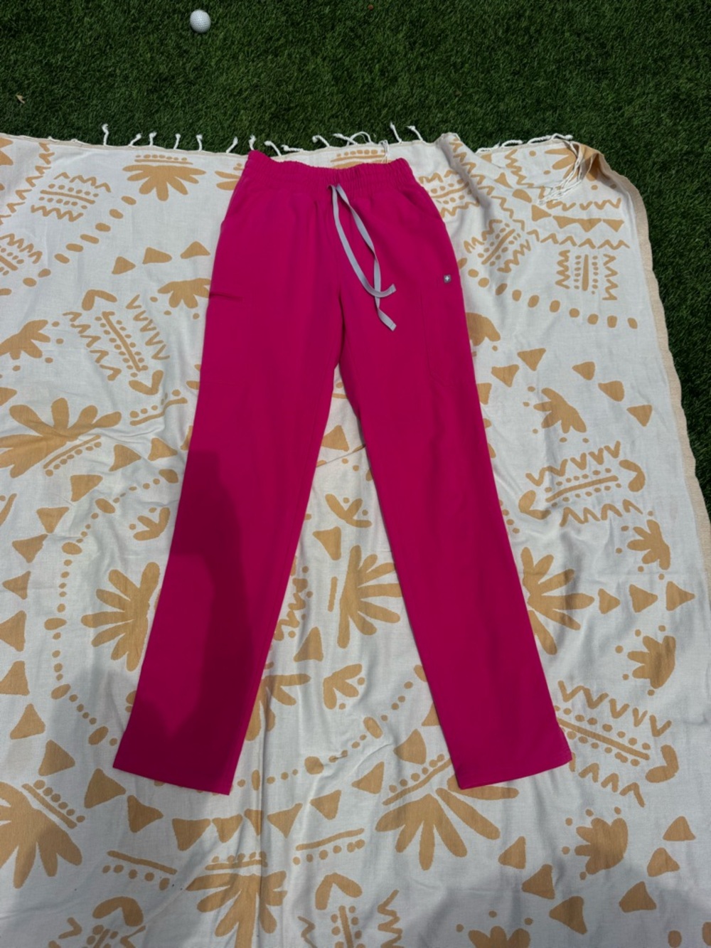 FIGS Shocking Pink TALL Scrub pants